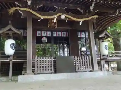 弥生神社の本殿・本堂