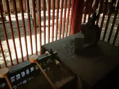 若宮八幡大神宮の手水舎