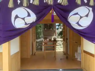 西八龍社の本殿・本堂