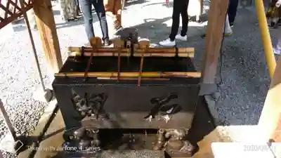 川越熊野神社の手水舎