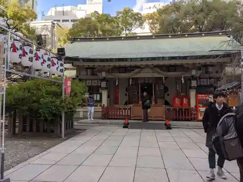 露天神社（お初天神）の本殿