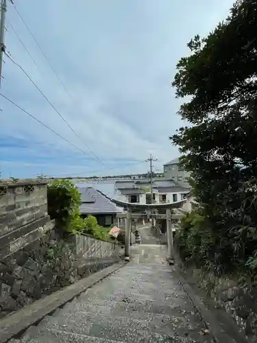 賀露神社の鳥居