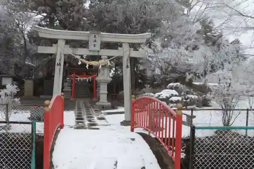 宮下天満宮の鳥居