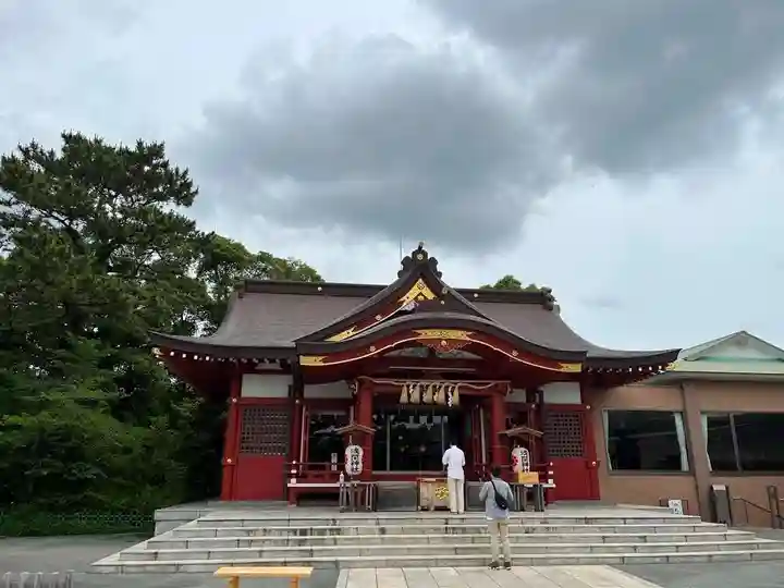 稲毛浅間神社の本殿・本堂