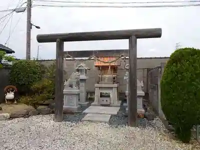 堪輿神社の鳥居