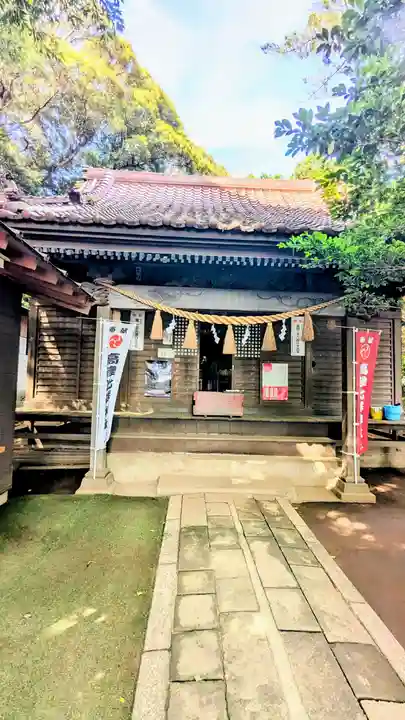 高津比咩神社の本殿・本堂