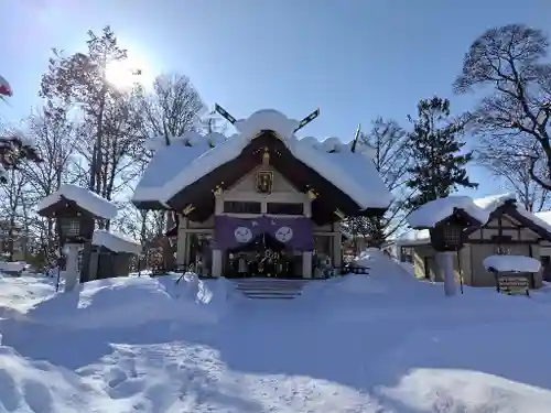 永山神社の本殿