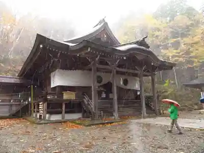 戸隠神社中社の本殿・本堂