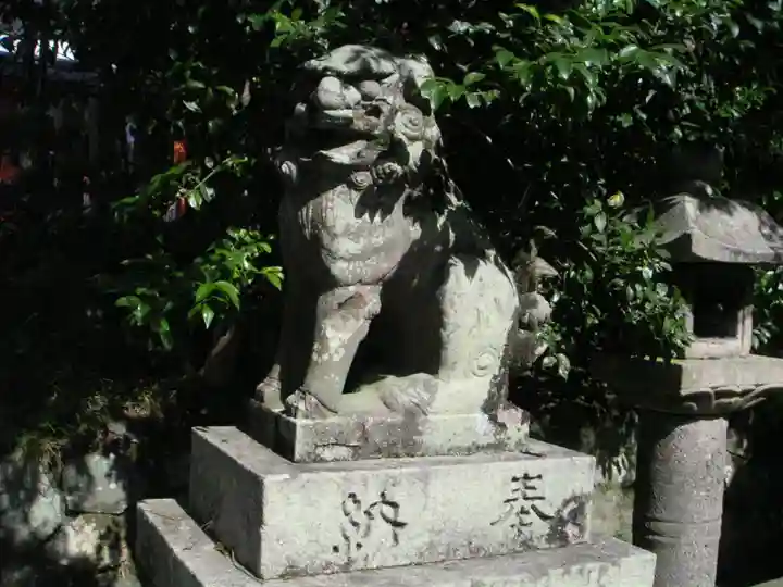 宇治神社の狛犬