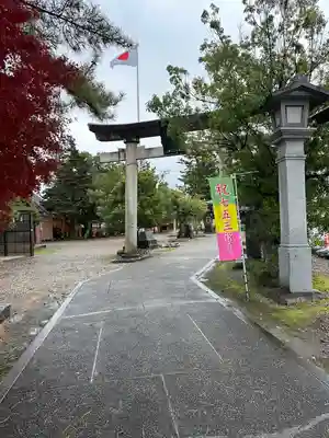 新川神社の鳥居