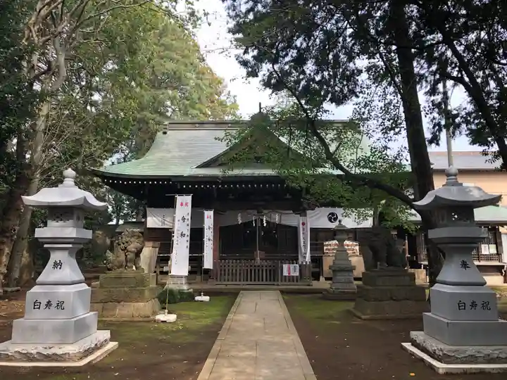 沓掛香取神社の本殿・本堂