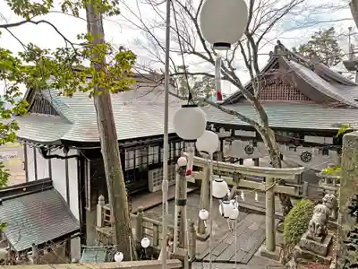 阿賀神社の本殿・本堂