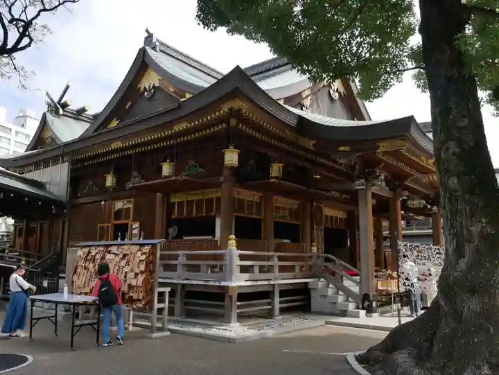 湯島天満宮の本殿・本堂