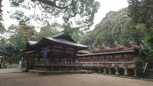 往馬坐伊古麻都比古神社の本殿・本堂