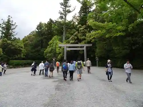 伊勢神宮外宮（豊受大神宮）の鳥居