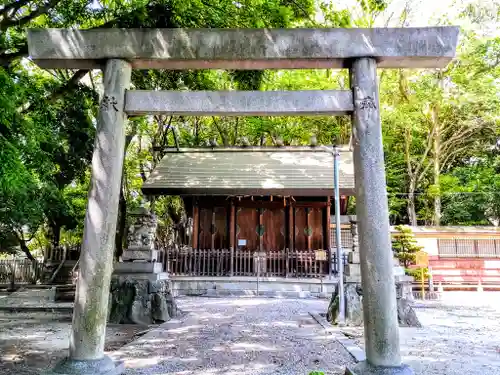 神明社（桜神明社）の鳥居