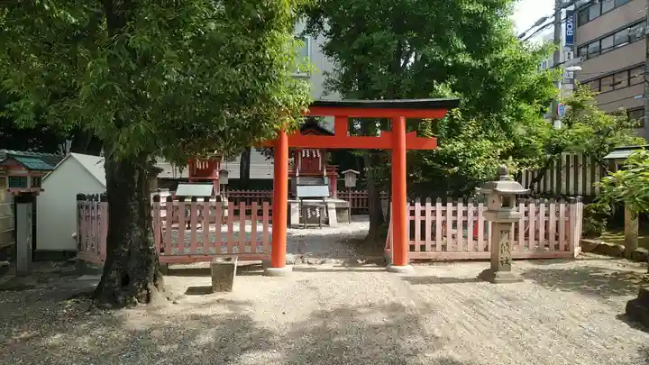 率川神社(大神神社摂社)の鳥居