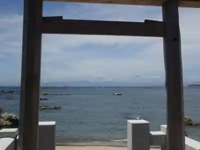 龍神宮遙拝所の鳥居