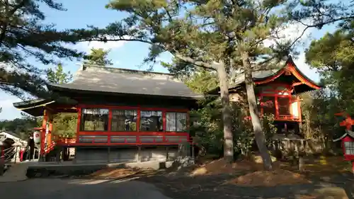 月讀神社の本殿