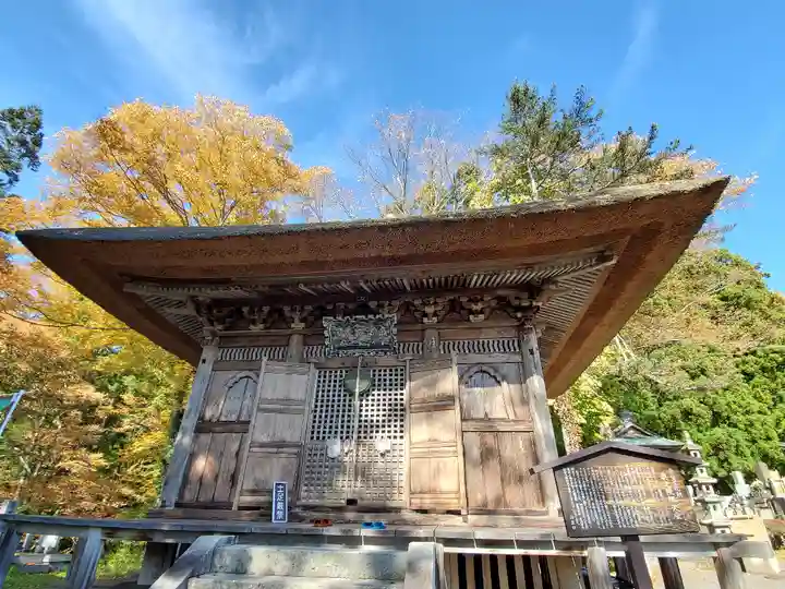 奥之院の本殿・本堂