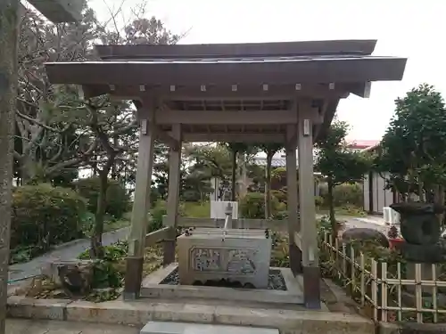 有田神社の手水舎