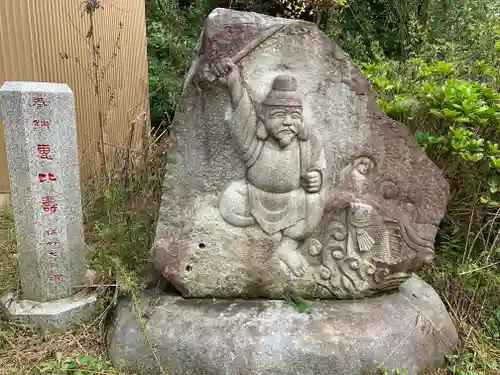 常陸二ノ宮　静神社の像