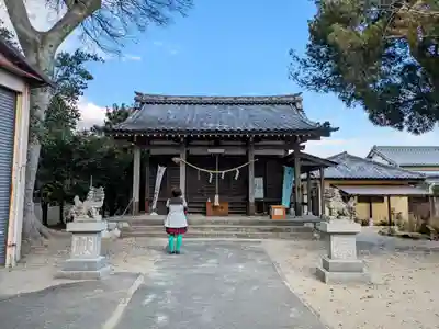 八阪神社の本殿・本堂