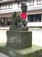 矢切神社の狛犬