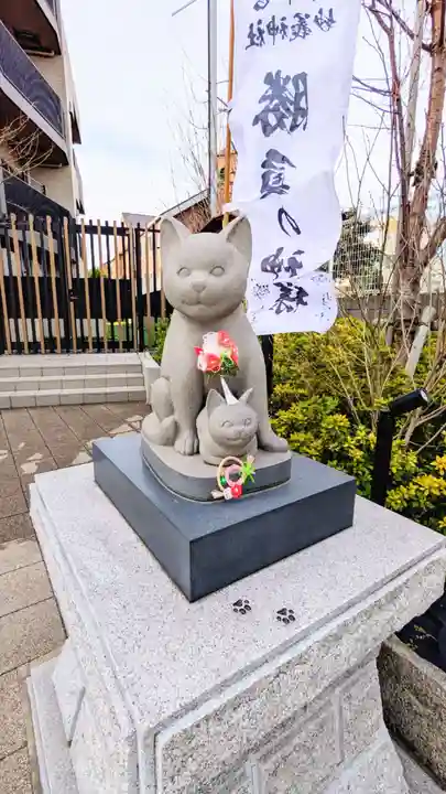 駒込妙義神社の狛犬