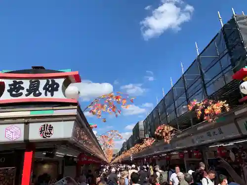 浅草寺の景色