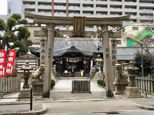 富島神社の鳥居