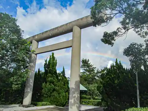 屋久島大社の景色