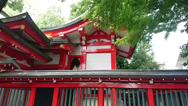 赤堤六所神社の本殿・本堂
