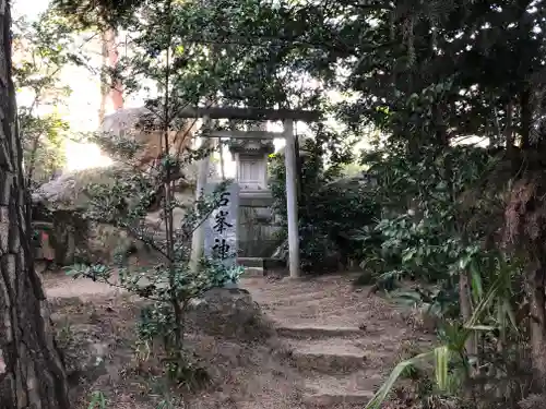 石森稲荷神社の鳥居