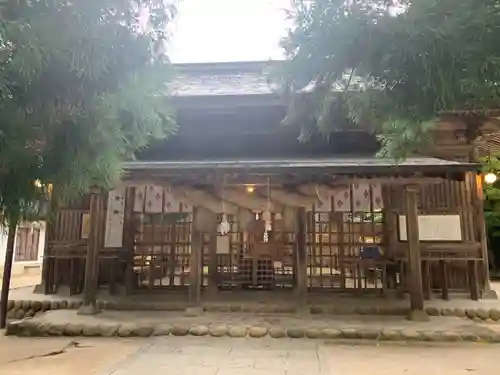 玉作湯神社の本殿