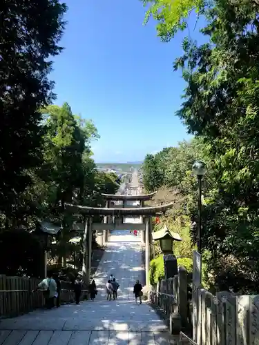 宮地嶽神社の鳥居