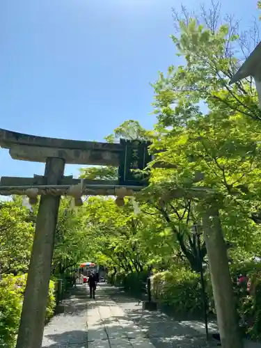 長岡天満宮の鳥居