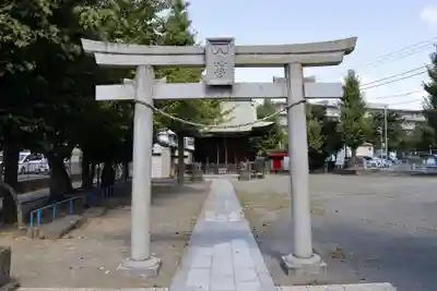 江ヶ崎八幡宮の鳥居