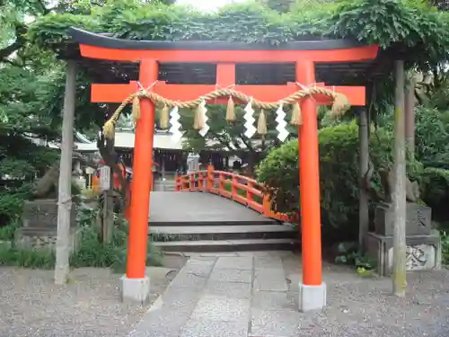 千葉神社の鳥居