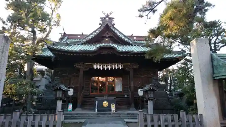 荏原神社の本殿・本堂