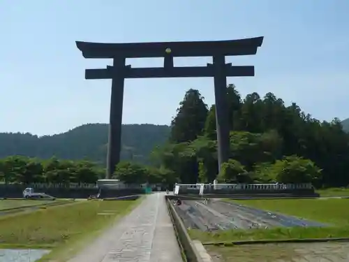 大斎原（熊野本宮大社旧社地）の鳥居