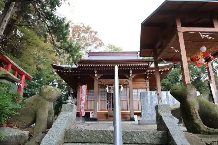 阿久津「田村神社」(郡山市阿久津町)旧社名:伊豆箱根三嶋三社の本殿・本堂
