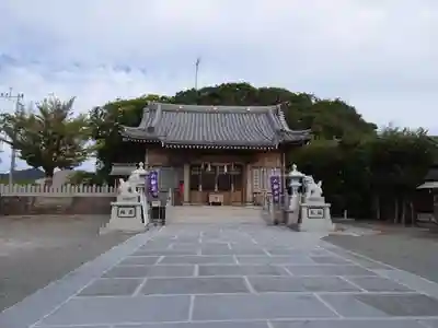 牛深八幡宮の本殿・本堂