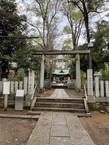 八雲氷川神社の鳥居
