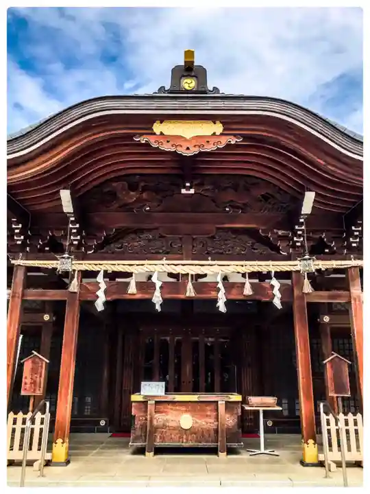 諏訪神社の本殿・本堂
