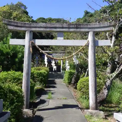 大窪神社の鳥居