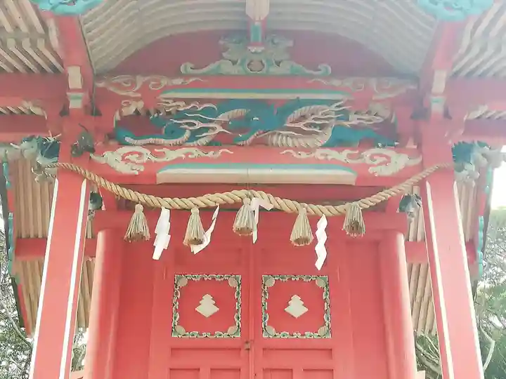 到津八幡神社の本殿・本堂