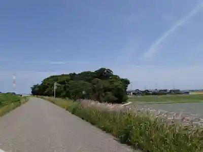 鵜森神社の周辺