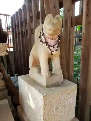 打越天神北野神社の狛犬
