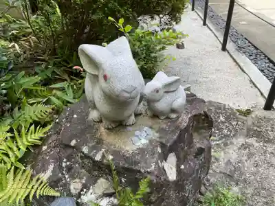 岡崎神社の狛犬